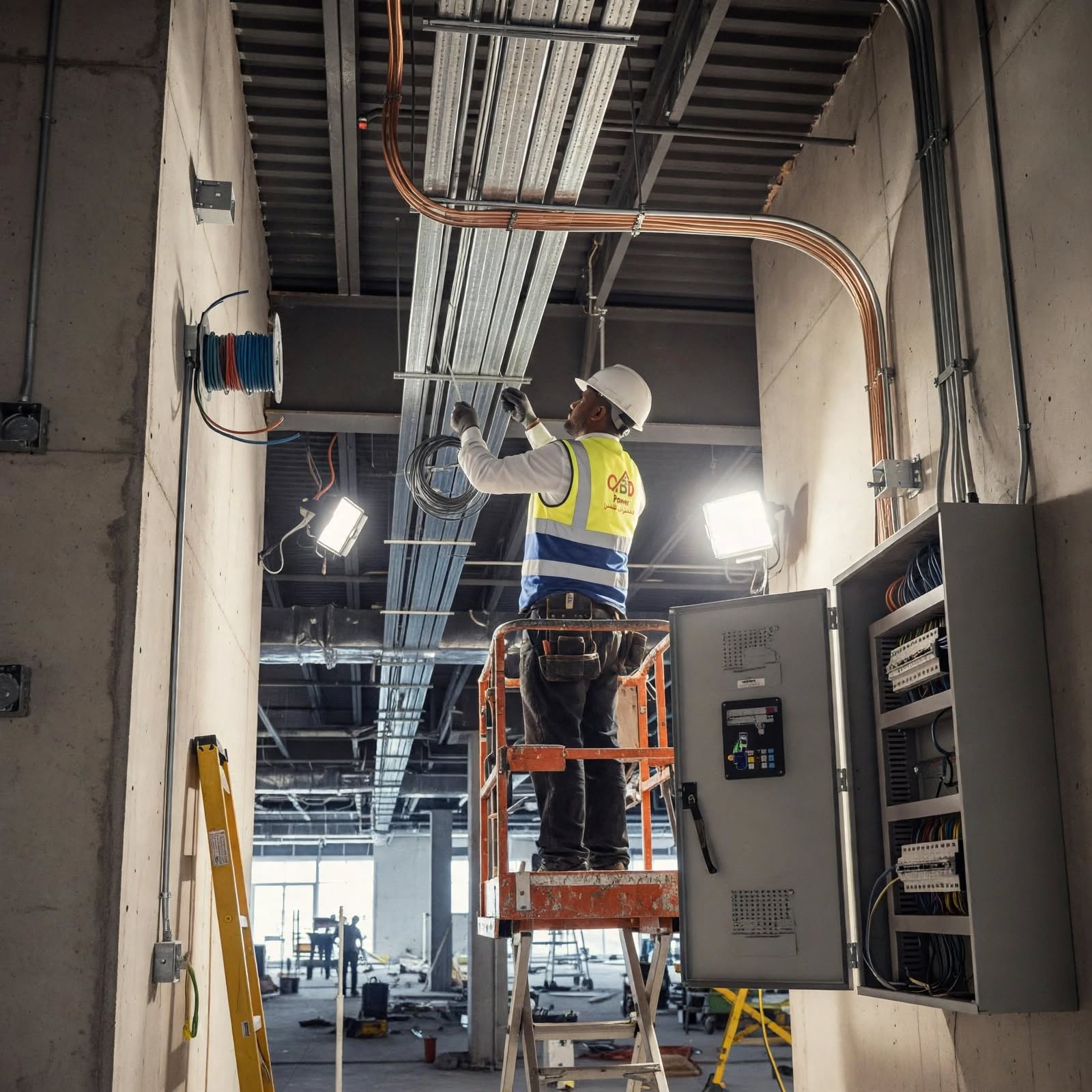 Electrical installation works